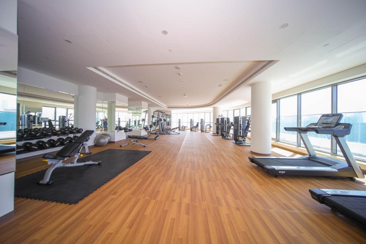 Elegant 2Br View With Rooftop Pool The Bay Dubai Exterior photo