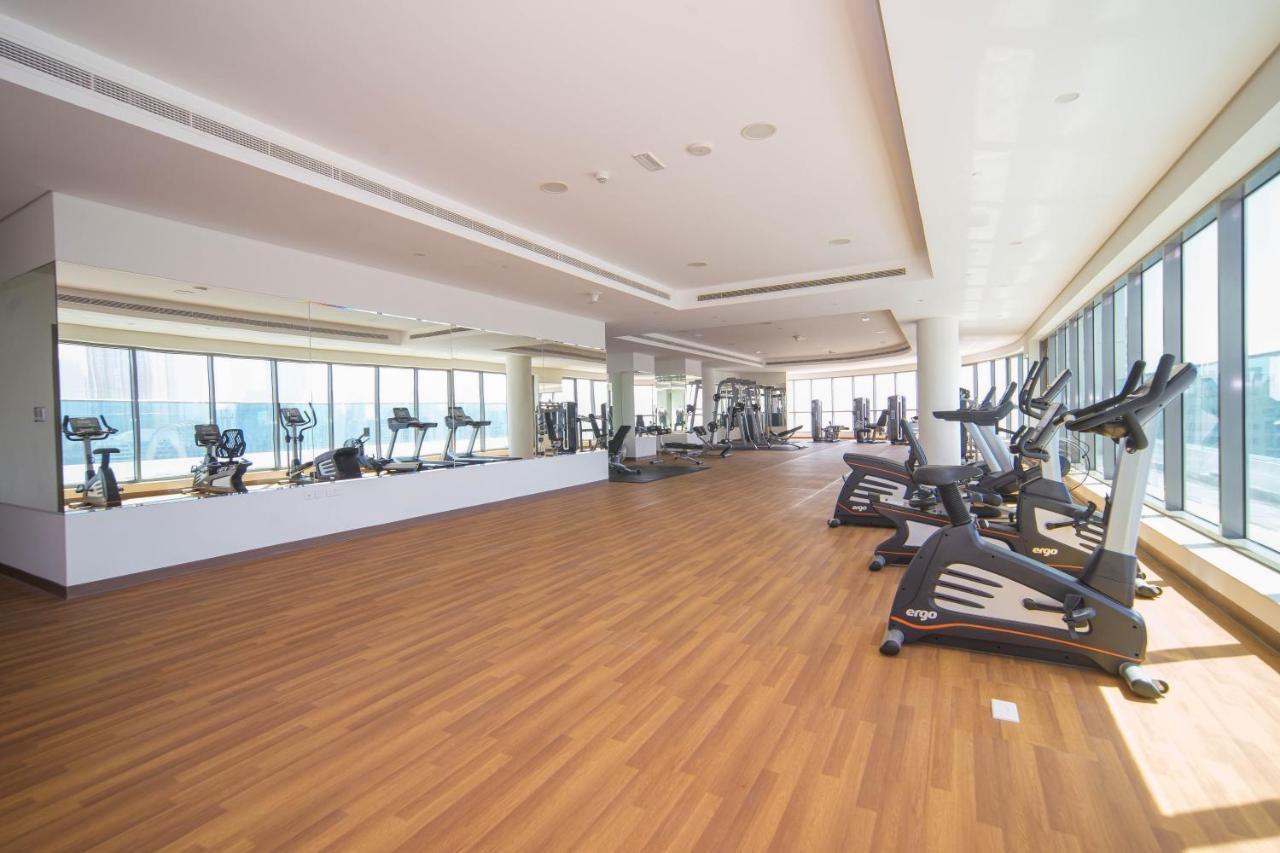 Elegant 2Br View With Rooftop Pool The Bay Dubai Exterior photo