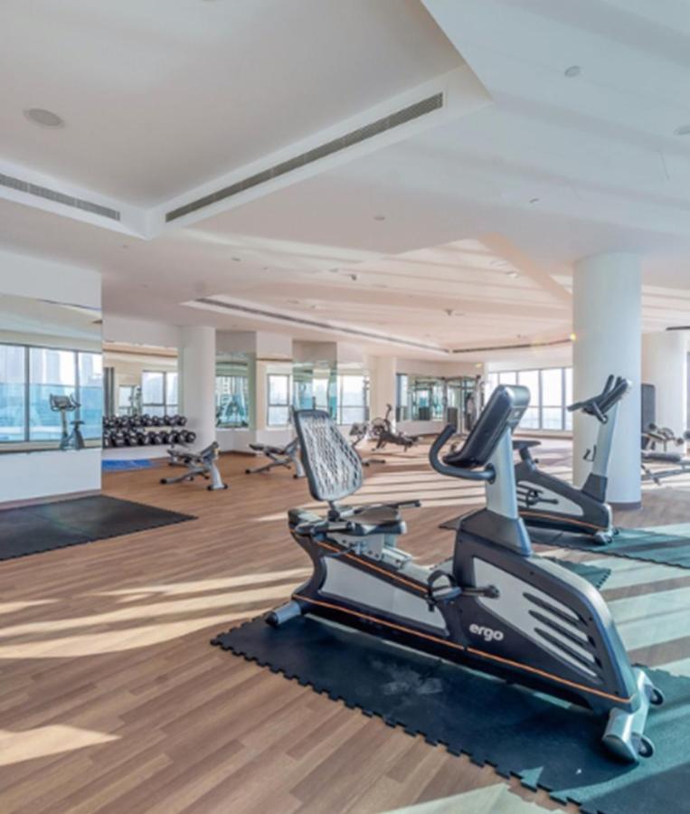 Elegant 2Br View With Rooftop Pool The Bay Dubai Exterior photo